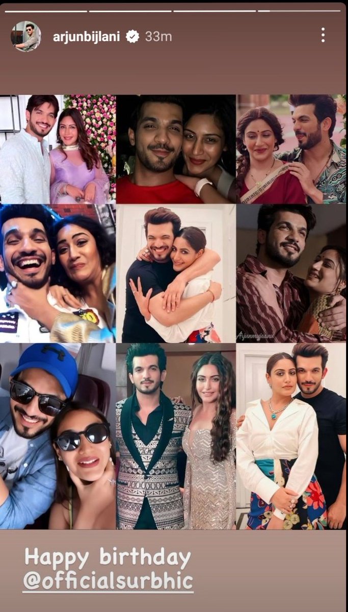Jana09_shan's tweet photo. AB ๐๐
His collage ๐คฉ๐
#SurbhiChandna #ArjunBijlani
#HappyBirthdaySurbhiChandna https://t.co/YteV8ckOam