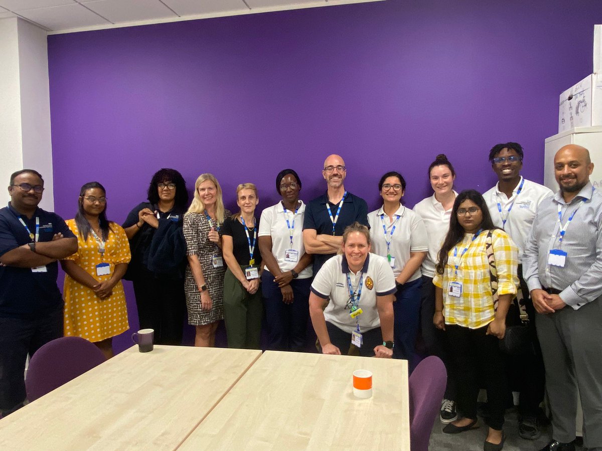 Great to be welcoming staff to CLCH and the Hertfordshire Division. <a href="/DrKBarrett/">Kevin Barrett</a> <a href="/CLCHNHSTrust/">CLCH NHS Trust</a>