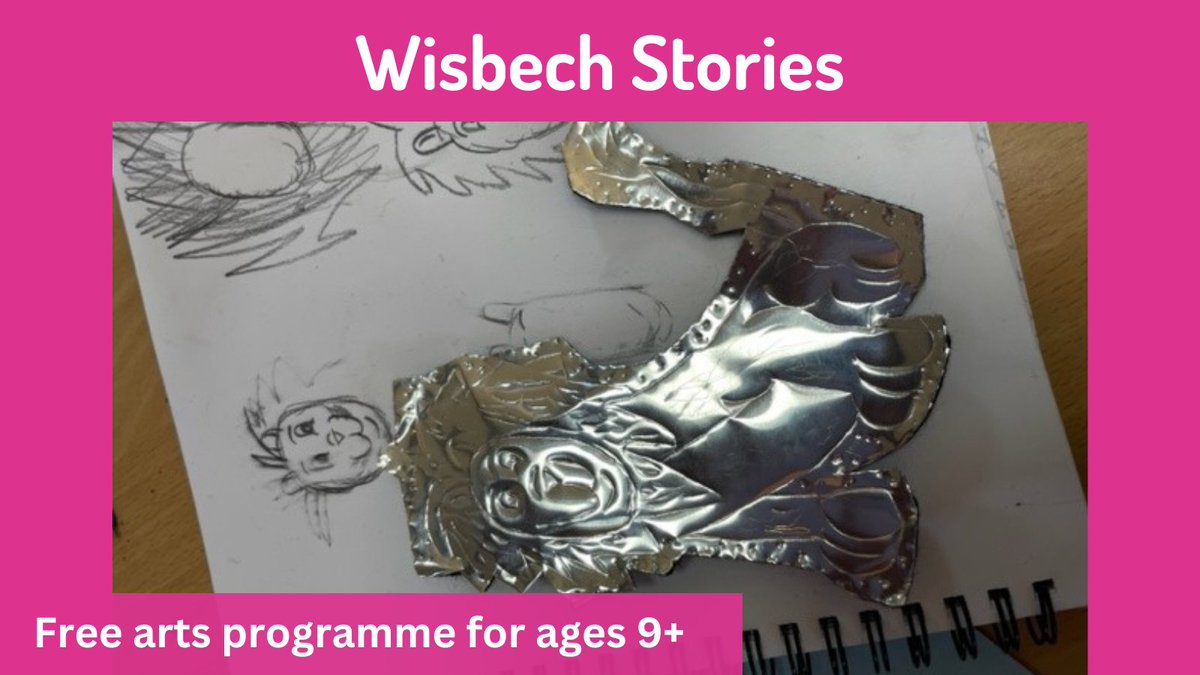 🎨 Calling all creatives aged 9+! Join our exciting #Wisbech Stories art programme. Led by a skilled artist, dive into screen-printing, crochet, clay work, and more. With hands-on experience of the collection at @wisbechmuseum! Full info here 👉ow.ly/Kr0J50PAytK