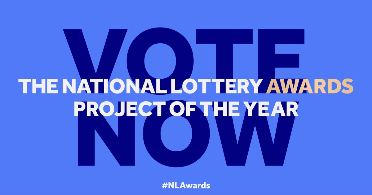 Voting for The National Lottery Project of the Year is open! We’ve got 17 amazing finalists, and here’s a quick summary of each one. Vote using their hashtag or at lotterygoodcauses.org.uk/awards #NLAwards [1/18]