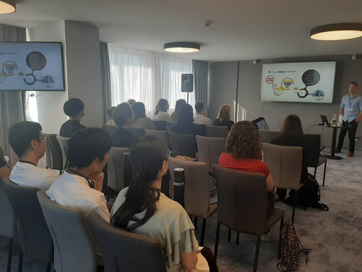 YRRSDS_Official's tweet photo. And YRRSDS 2023 has started! Looking forward to all the roundtable discussions and keynotes from @verena_rieser @malihealikhani &amp; David Traum - stay tuned 👏👏 https://t.co/soB6OKex7t