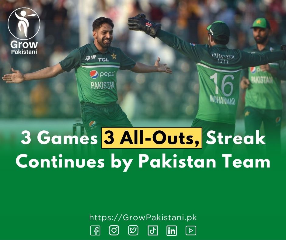 🏏🔥 Pakistan Team's Remarkable Streak: 3 Matches, 3 All-Outs! The Unbeaten Run Continues! 🇵🇰💥 #PakistaniCricket #UnbeatenStreak #AllOut
🌟 #CricketLegends #PakistanPride #WinningStreak