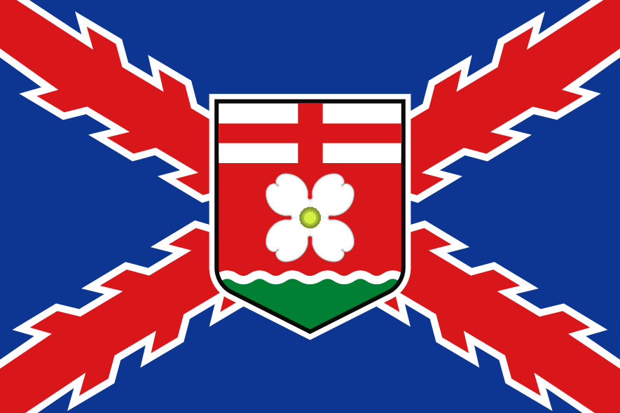 FlagmakerPrint's tweet photo. Heads up, these are the last 24h to win a free flag from Flagmaker &amp; Print. This month's flag designc contestis all about an alt-history Canada. Join the FMP Discord to participate! https://t.co/npyFYeqZzo #vexillology #flag #design #contest https://t.co/Xhv9GkAHPe