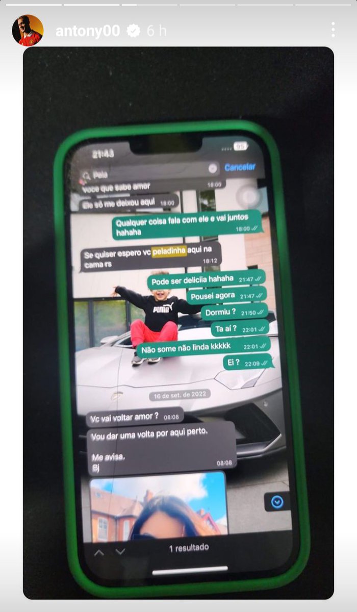 UtdFaithfuls's tweet image. 🚨 Antony shares portions of his conversation with Ingrid Lana (33), one of the women who accused him of assault.

Translated to English by @vartatico

Antony: Anything you say, he'll come along.

Ingrid: If you want, I'll wait for you n*ked in bed.

Antony: Sounds good, darling.…