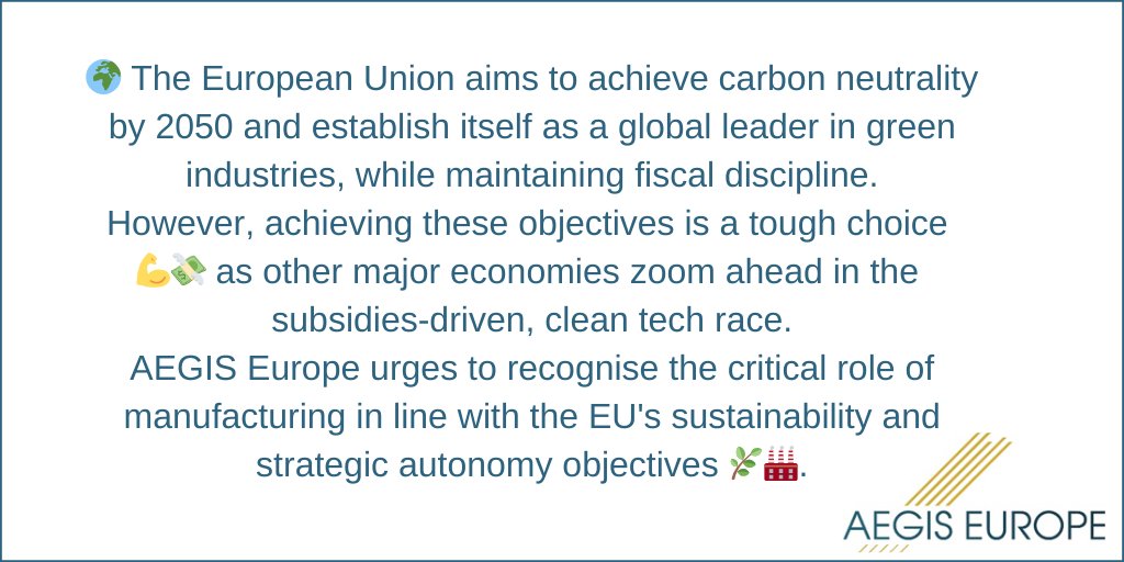 📢We urge politicians to take a resolute stance on boosting EU #competitiveness and #economy! 
The 🇪🇺 stands at a crossroads, with pivotal decisions ahead in economic and climate policies, crucially timed before the upcoming elections next year.🗳️

 🔗tinyurl.com/pxm2zvbk