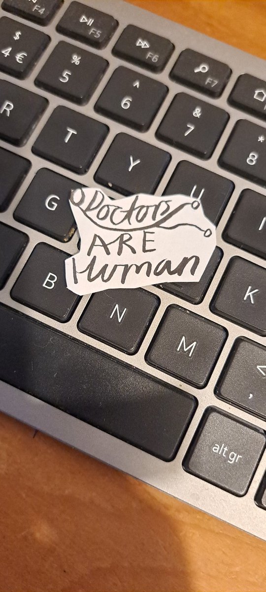 Jess Morgan (@drjessmorgan_) on Twitter photo A little note from my daughter.
She is 10.
We talk about doctors' mental health.
She gets it.
<a href="/anna_annabav/">anna baverstock</a> you'll like this. A little note from my daughter.
She is 10.
We talk about doctors' mental health.
She gets it.
<a href="/anna_annabav/">anna baverstock</a> you'll like this.