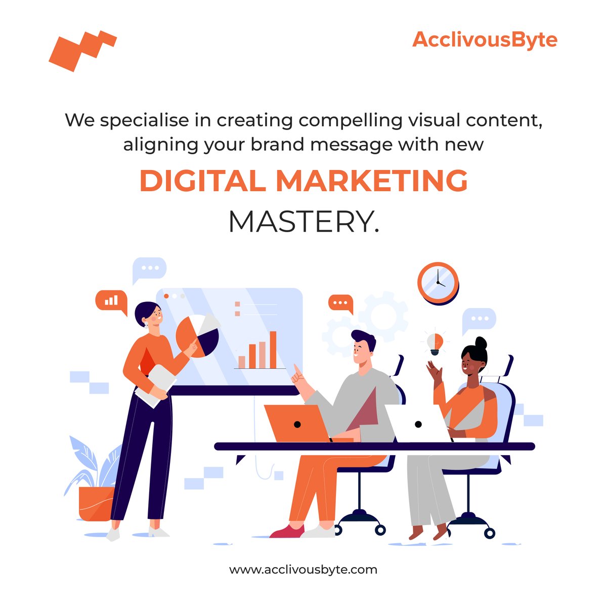 acclivousbyte's tweet photo. We spend significant time in making convincing visual substance, adjusting your image message with current plan patterns.

For more Information
Visit our website:
https://t.co/hnUFyloh59

#digitalmarketing #onlinemarketing #mediamanagement #socialmediamarketing #acclivousbyte https://t.co/gODnM7JNn5
