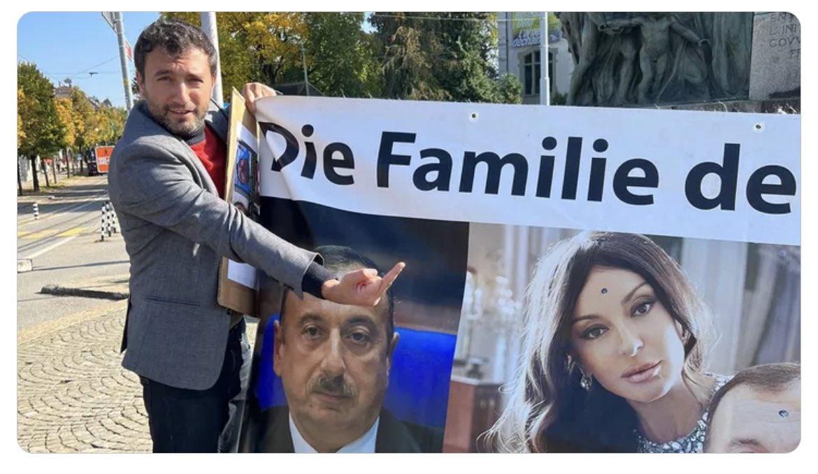 JalilzadeManaf's tweet photo. I am warning the terrorist Aliyev and his bandit regime from here📢

The day you start the next war game, I will hold rallies with Armenians in Europe. Yes you heard right. rallies against your war and genocide of young people together with Armenians🇦🇲 everyone knows very well that these wars you waged are all a game. Young children of poorer families should not die in these games of yours. You must go to hell @azpresident   According to you, Azerbaijan🇦🇿 is recognized as a country of terror in the world