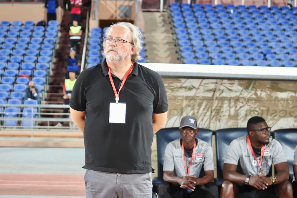 MickyJnr__'s tweet photo. Tom Saintfiet has really changed the face of the Gambian NT side. 🇬🇲

Sadly, he don’t get mentioned a lot in Africa.

Hard to tell if Gambia can get anyone like him again when he decide to move on one day.

What a coach. ✨

#Gambia
#AfricanFootball
#TotalEnergiesAFCONQ2023 https://t.co/AnobVLpA6L