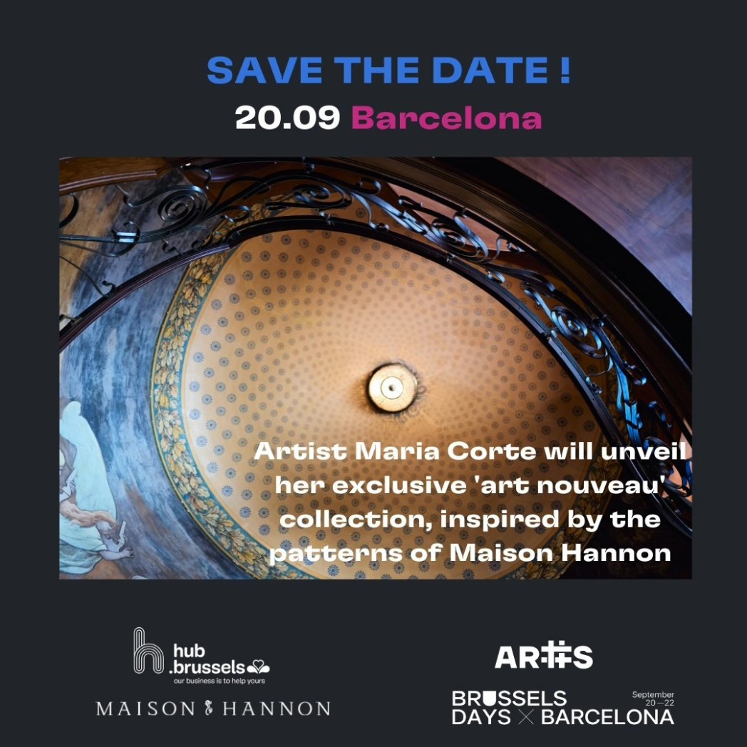 ⚡BOOKING OPEN (FREE #EVENT). Places still available, but need to register for this exceptional evening dedicated to Belgian #artnouveau and #Catalanmodernism! See you there on September, the 20th in #Barcelona, at Casa Convalescencia (5pm).
💥 registration: PM or Linktr
#nft
