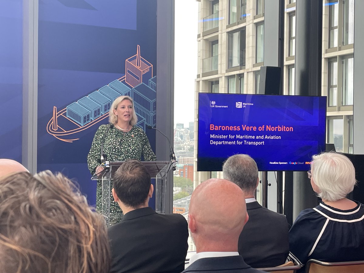Maritime and Coastguard Agency (@mca_media) on Twitter photo London International Shipping Week begins with the Global Maritime Hub Launch, hosted by <a href="/biztradegovuk/">Department for Business and Trade</a> and <a href="/transportgovuk/">Department for Transport</a>.
CEO of <a href="/MaritimeUK/">Maritime UK</a> Chris Shirling-Rooke opened the event this morning, with Baroness <a href="/CharlotteV/">Charlotte Vere</a> discussing global market opportunities.
#LISW23 London International Shipping Week begins with the Global Maritime Hub Launch, hosted by <a href="/biztradegovuk/">Department for Business and Trade</a> and <a href="/transportgovuk/">Department for Transport</a>.
CEO of <a href="/MaritimeUK/">Maritime UK</a> Chris Shirling-Rooke opened the event this morning, with Baroness <a href="/CharlotteV/">Charlotte Vere</a> discussing global market opportunities.
#LISW23