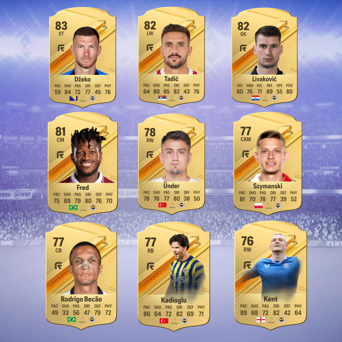 EA FC 24 Fenerbahce Ratings - 1