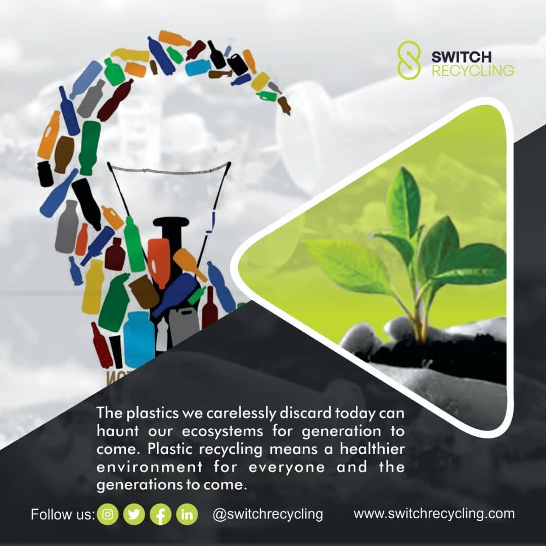 switchrecycling's tweet photo. A healthier environment for everyone and the generations to come.  

#beatplasticpollution
#beatplasticpollutionwithswitchrecyclingapp
#plasticwastemanagement
#plasticwastesolutions https://t.co/P5jH2ciCNO