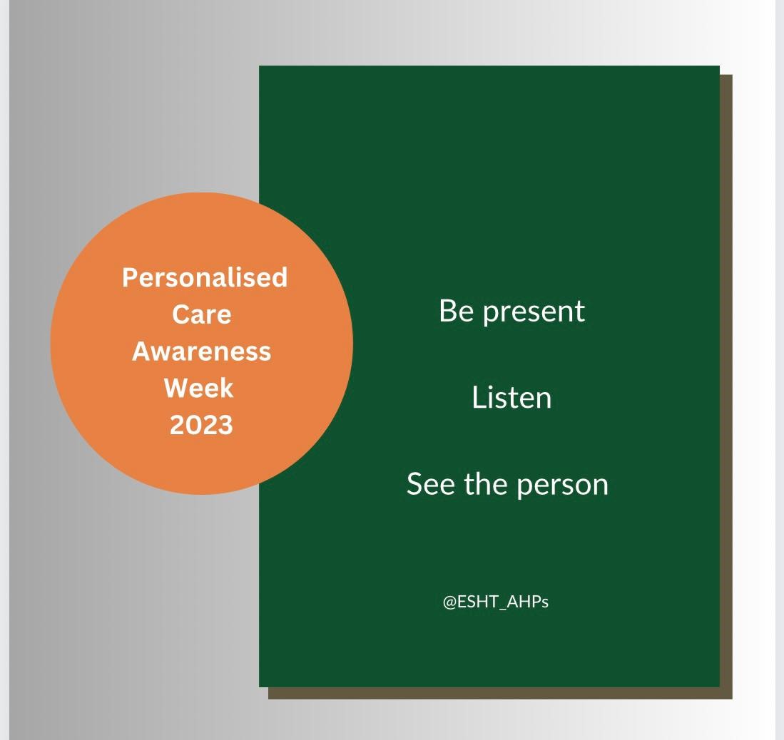 What is #PersonalisedCare? youtu.be/RXOd-7rn6so?si… (via @YouTube) #Collaborativeworking across @NHSSussex @ESHTNHS @nhs_scft @UHSussex