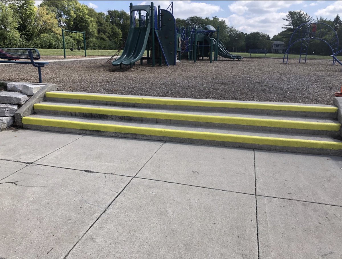 prairied203's tweet photo. Our Custodial Crew was out this weekend making our playground more visually accessible for all students. Thank you to all who collaborated to identify these important improvements! #AccessibilityForAll #SafetyCounts #AmazingThingsHappenHere #Elevate203 https://t.co/OYfOYeTA75