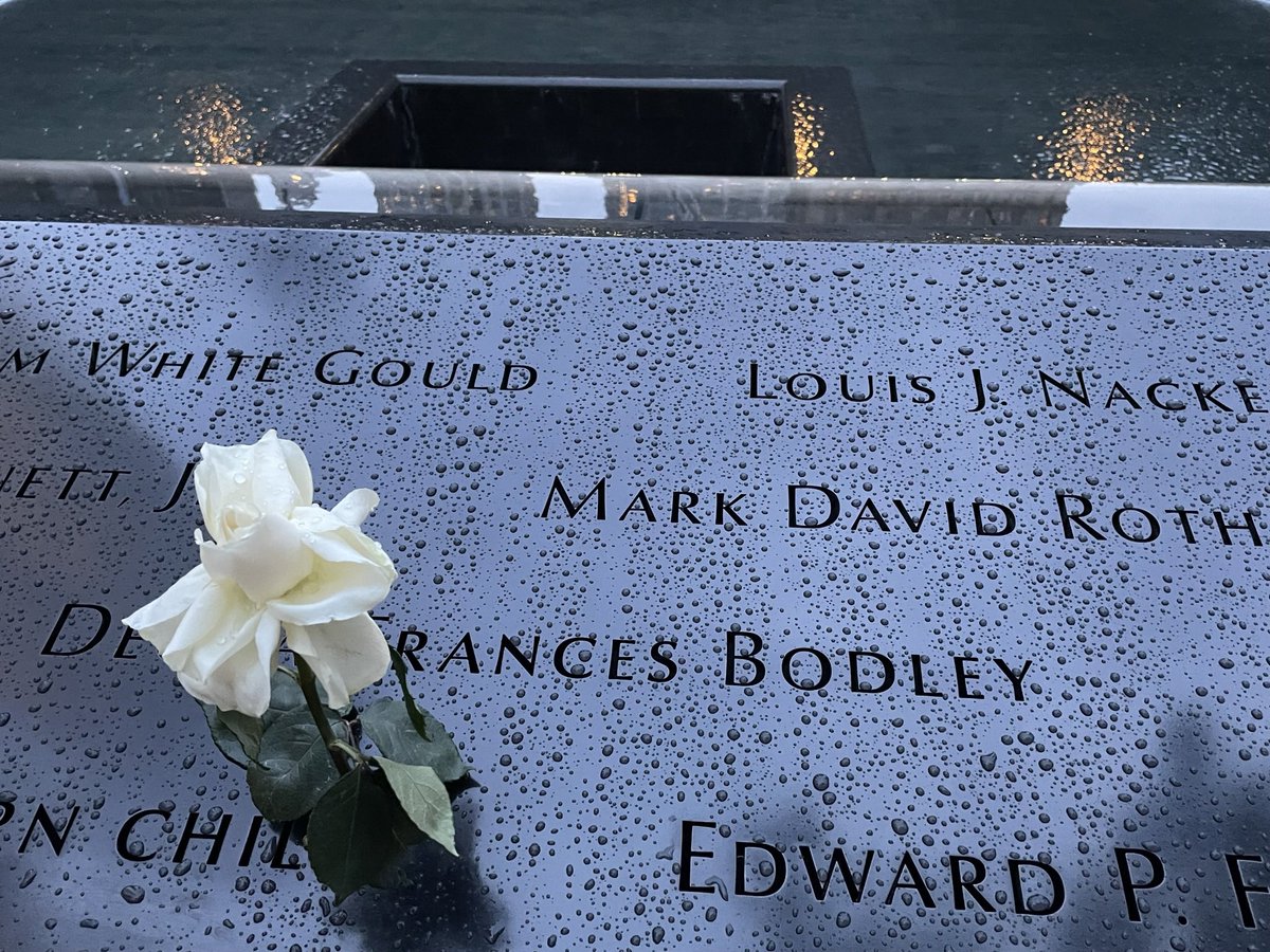 If you’re not listening to the reading of names <a href="/Sept11Memorial/">9/11 Memorial & Museum</a>, I’d encourage you to take a few minutes.  The length of time it takes to read 2,983 names, speaks to the extent of the loss and the personal messages from those reading is absolutely heartbreaking.  #NeverForget