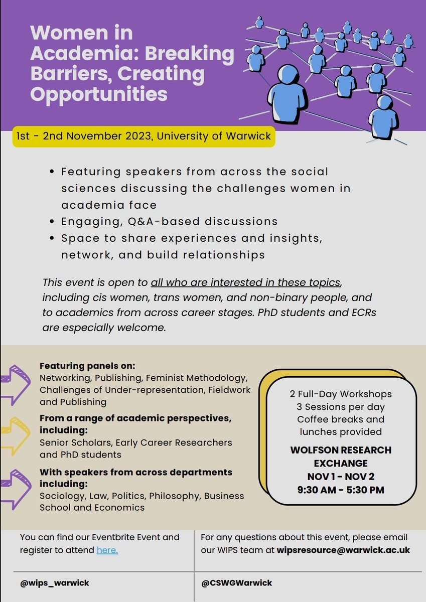 Centre for the Study of Women & Gender (Warwick) tweet media