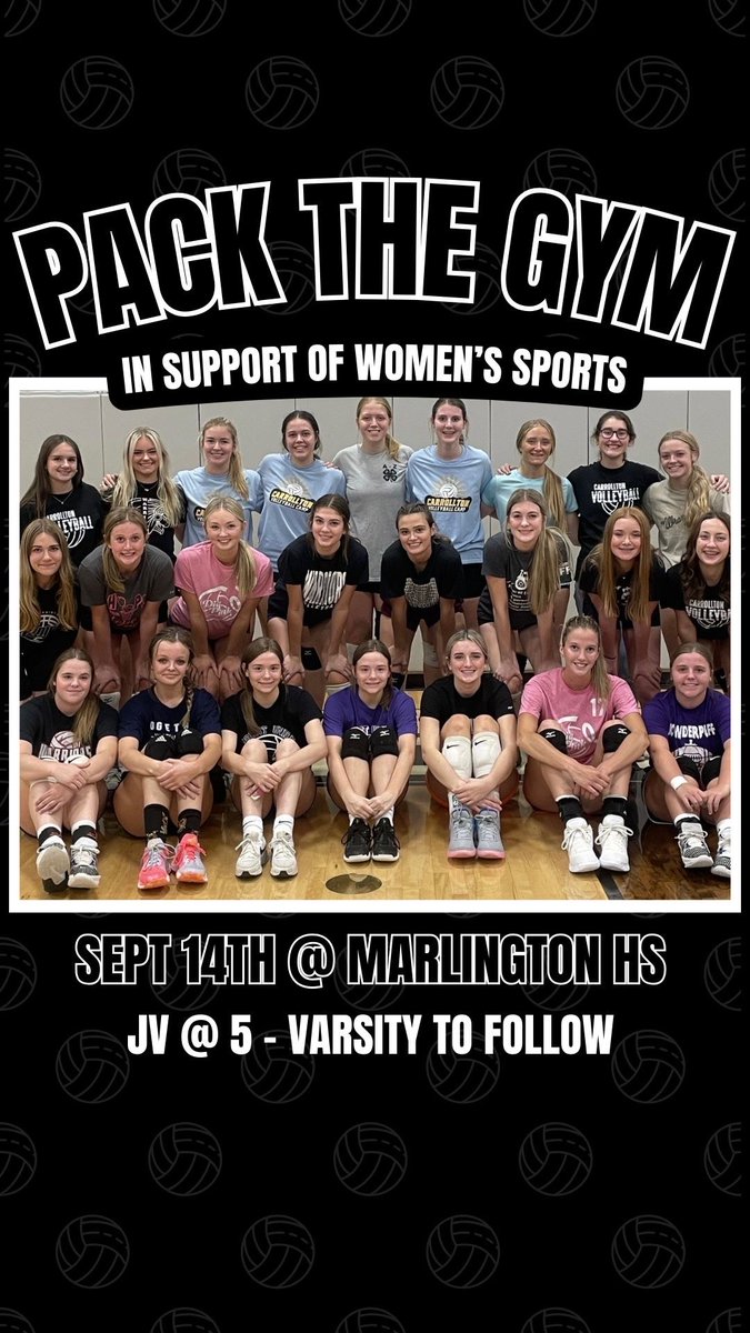 Help us pack the gym! On Thursday, September 14th, the Warriors take on the Dukes at Marlington. Bring out the whole family and help us continue this movement for women's sports! Grab some delicious dinner &amp; be a part of a greater cause. Grab your tickets now. See you there!