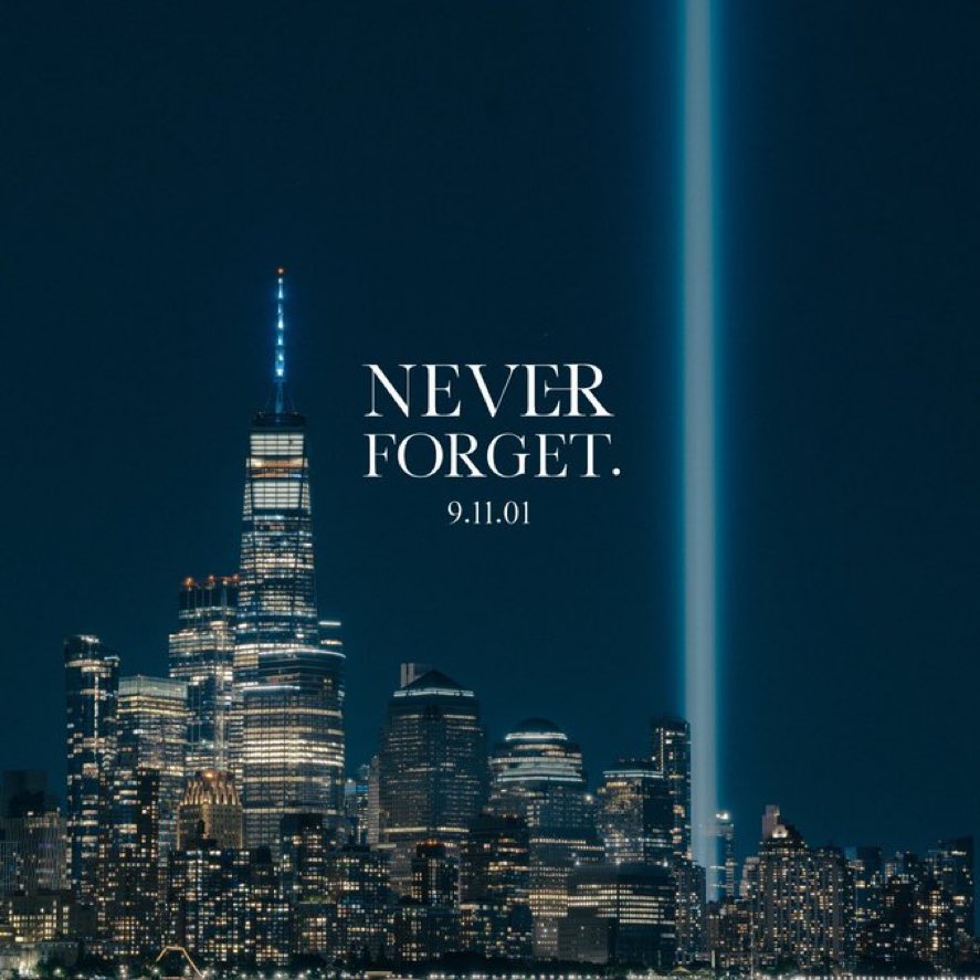 Don’t let the distance of time dampen our resolve. Remember the families on the planes, the workers in their offices and the heroes who ran in to save them or stormed the cockpit to save others. Never underestimate America when she is provoked.