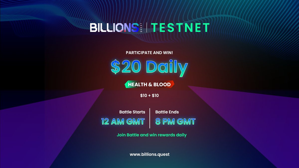 Billions Quest | Free to Play Web3 Fantasy Game tweet media