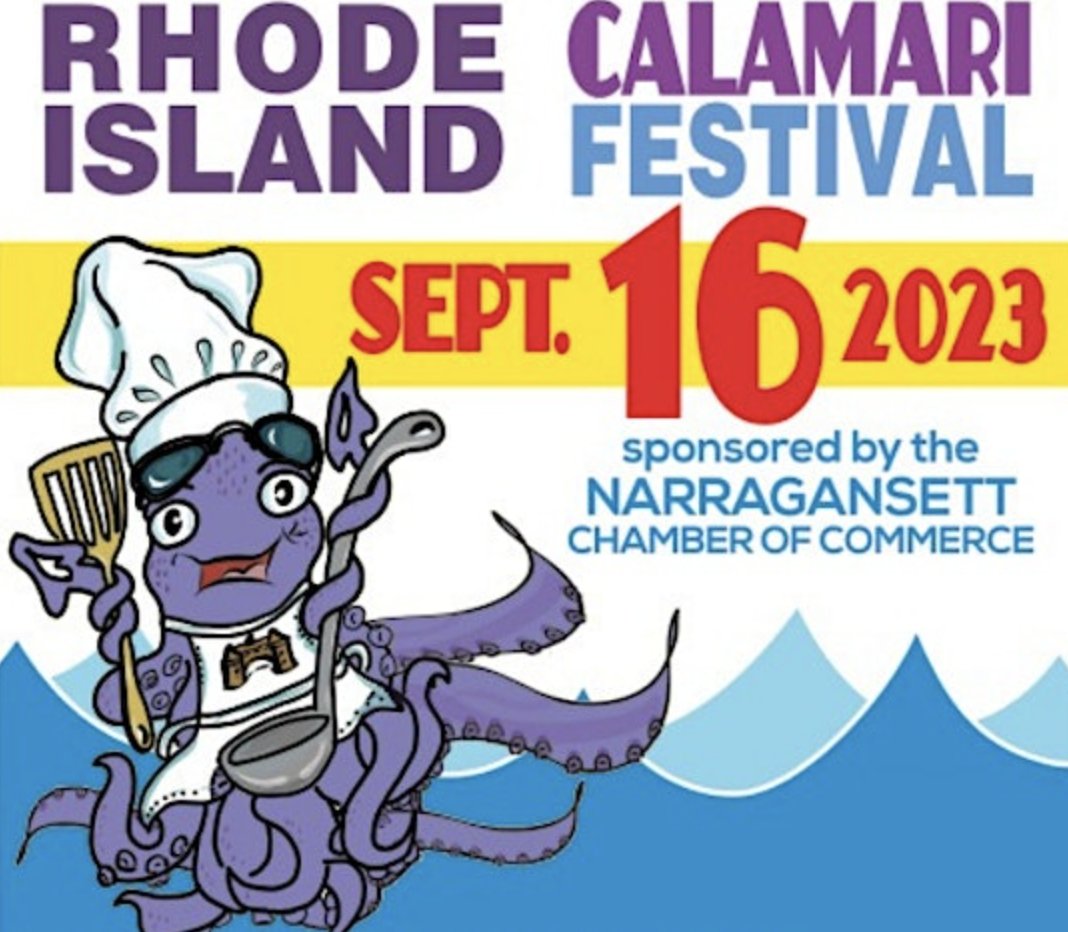 The 2023 Rhode Island Calamari Festival is coming up this weekend! Come enjoy the calamari cook-off, vendors, and more in beautiful Narragansett! Learn more at:  hubs.ly/Q021Lz3h0
🦑
#whatshappeninginrhodeisland #401love #heyrhody #towndockcalamari