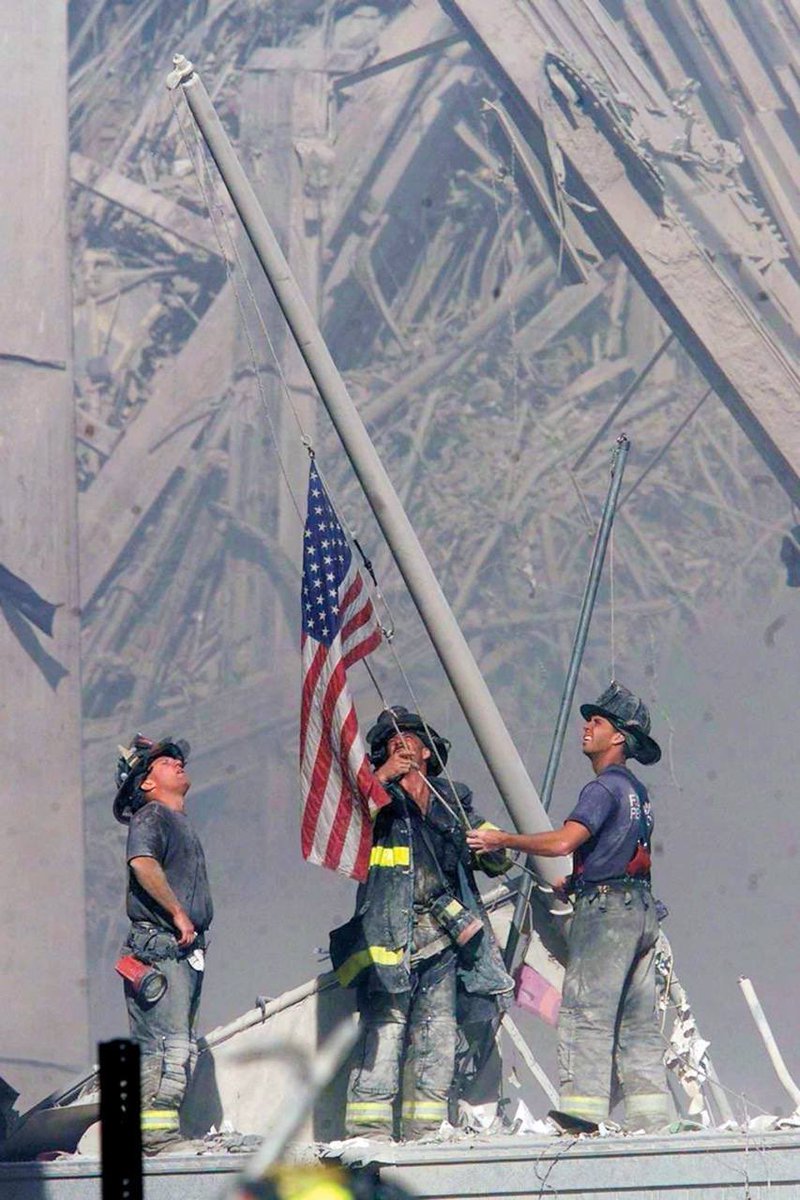 Today, we remember the lives taken from us by the hands of Islamic terrorism 22 years ago. Americans are still dying and suffering from the toxic chemicals and dust they endured after the buildings fell. Let us also not forget the betrayal of everyone who died that fateful day…