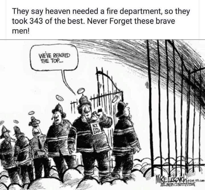 22 years since 9/11 happened. Let us never forget.  #343firefighters #neverforgetsept11 👨‍🚒🧑🏻‍🚒🚒🇺🇸