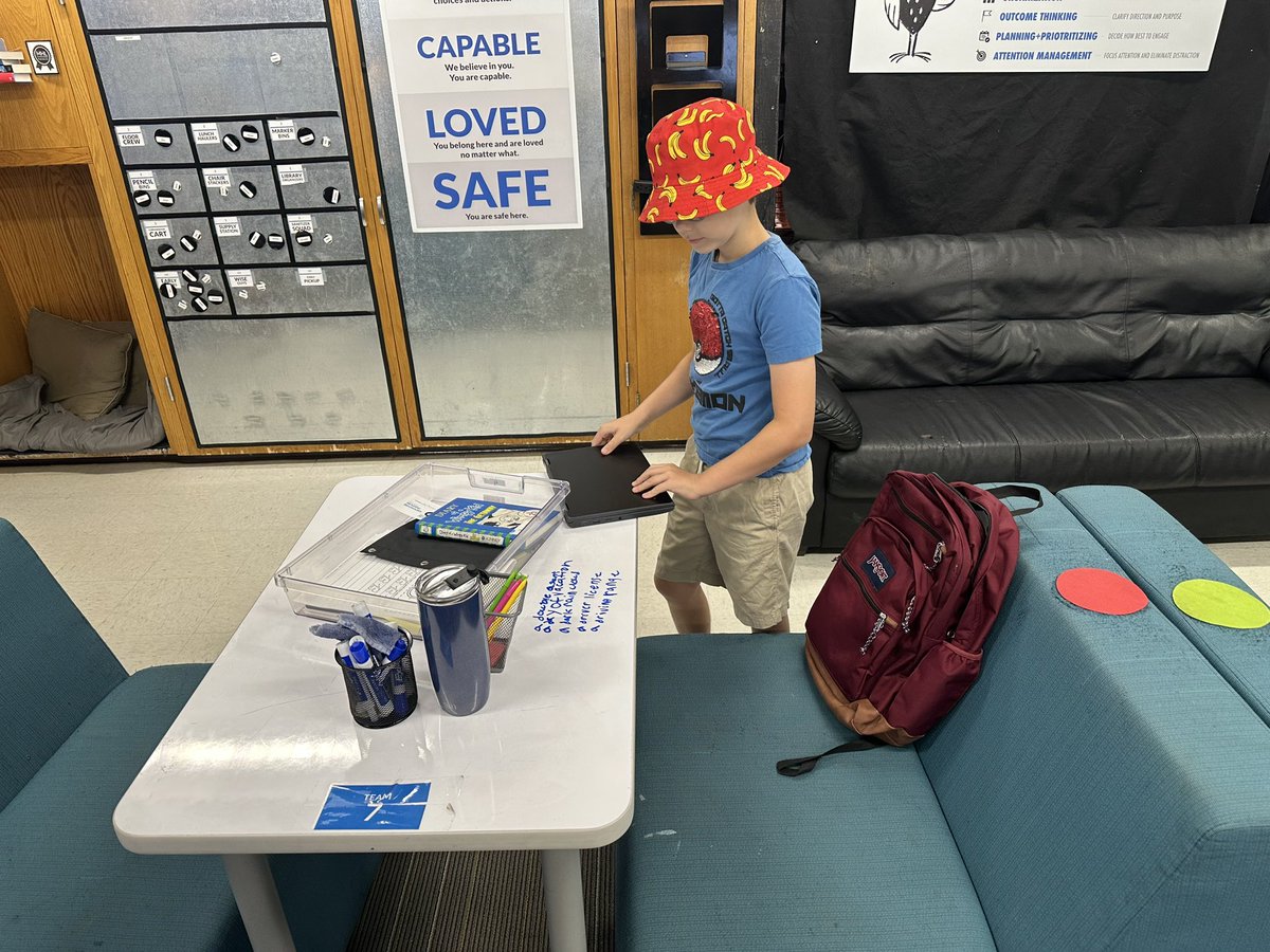 Room8Highlands's tweet photo. First WEEKLY REVIEW of the year. Backpack unpack repack, making decisions, getting CLEAR! #gtd #multiage https://t.co/xibFIJPYWL