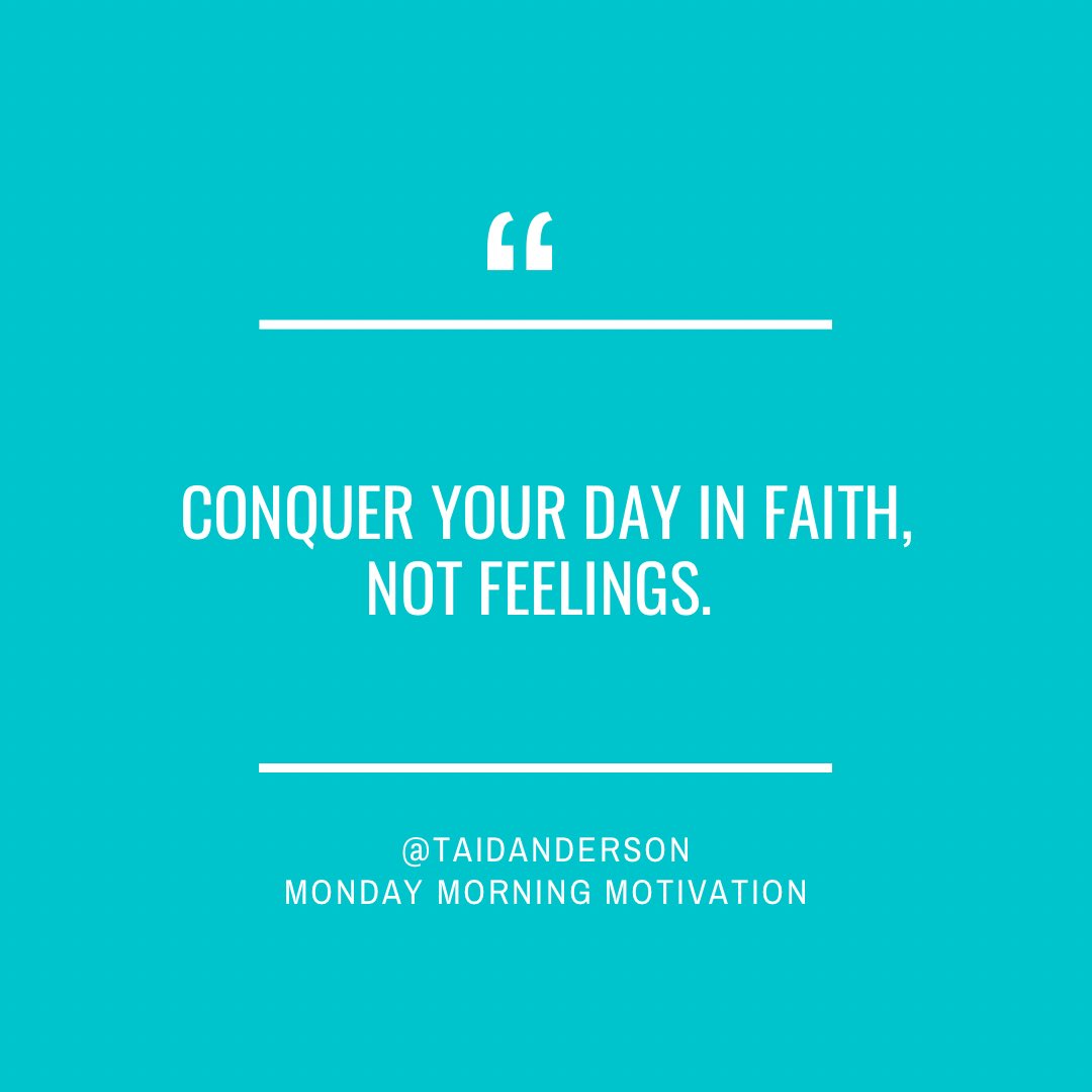 TaiDAnderson's tweet photo. Not controlling ur emotions can lead 2 stress, anxiety &amp; worry Causing u 2 misunderstand situations, opportunities, &amp; blessings. If ur feeling overwhelmed, I encourage u 2 do the following: 1. Breathe. 2. Acknowledge ur feelings. 3. Remember God is bigger than ur problems https://t.co/aRHUcYMal0