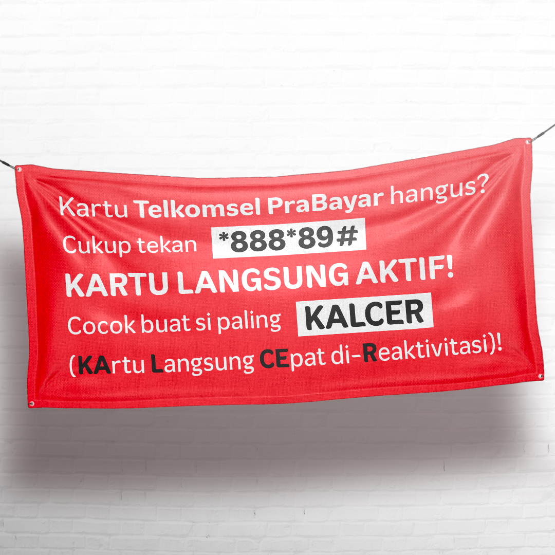 Telkomsel's tweet photo. Yang inget *888*89# buat reaktivasi kartu Telkomsel PraBayar, pasti kalcer!

Buat yang belum hafal, hafalin sekarang. Siapa tau nanti, nomormu butuh direaktivasi. Kamu juga bisa reaktivasi di GraPARI/klik https://t.co/j5442rSWWS, langsung aktif lagi deh kartunya! *S&amp;K https://t.co/pPfNjYt5ed