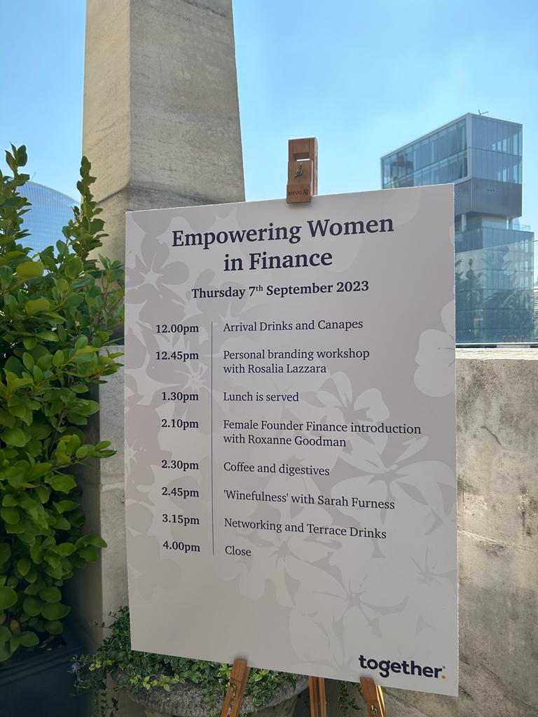PinkPigLoans's tweet photo. Thanks to @Together_Money for hosting Sarah and Emma at last week's Empowering Women in Finance Event in London.

They had a great day listening to inspiring speakers Rosalia Lazzara and Sarah Furness and left feeling empowered and grateful 💪 https://t.co/mGyigGKnzS