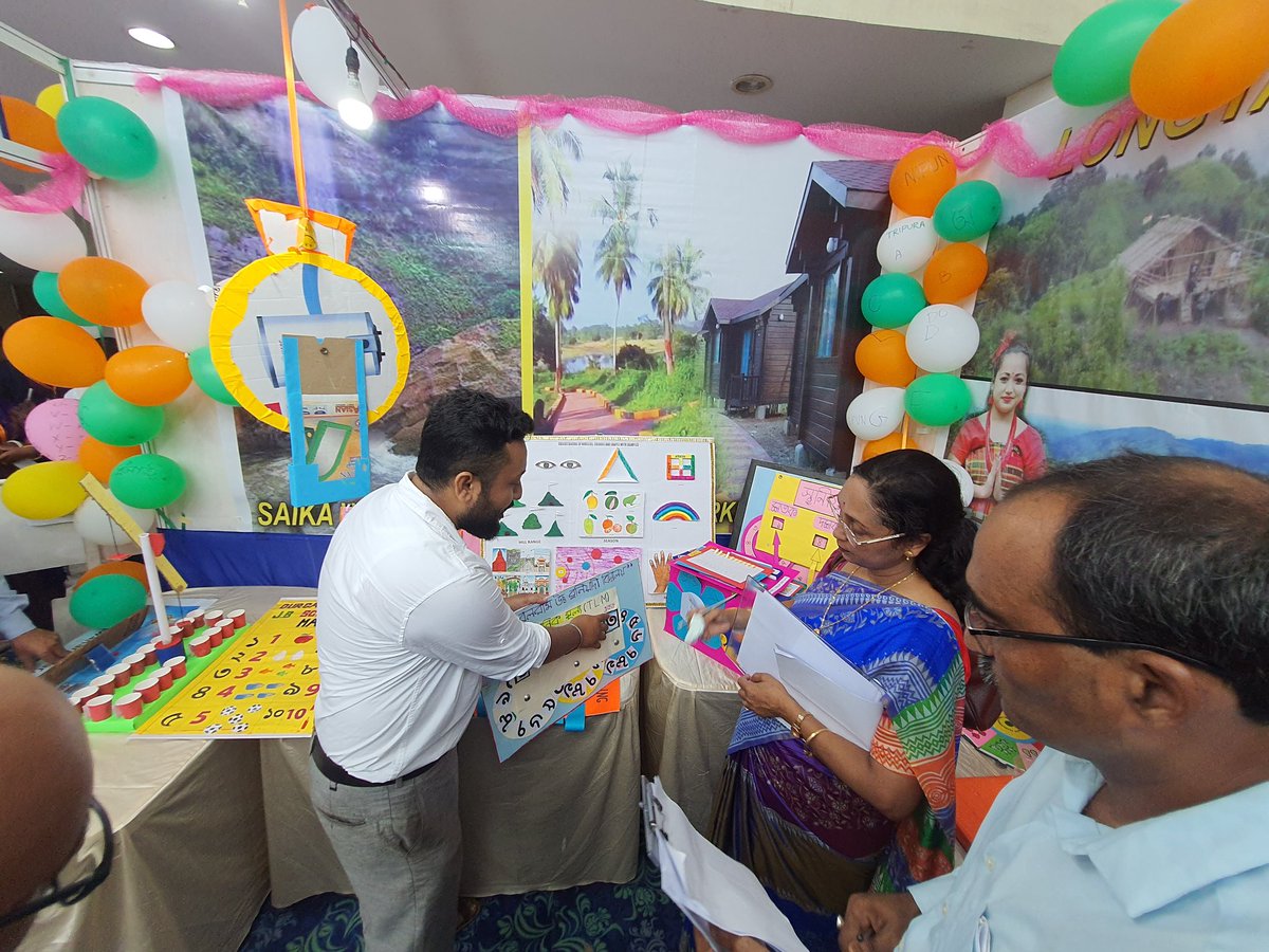 deo_dhalai's tweet photo. During judgment period of TLM exhibition under NIPUN TRIPURA MISSION. https://t.co/MtpGKn0Uja