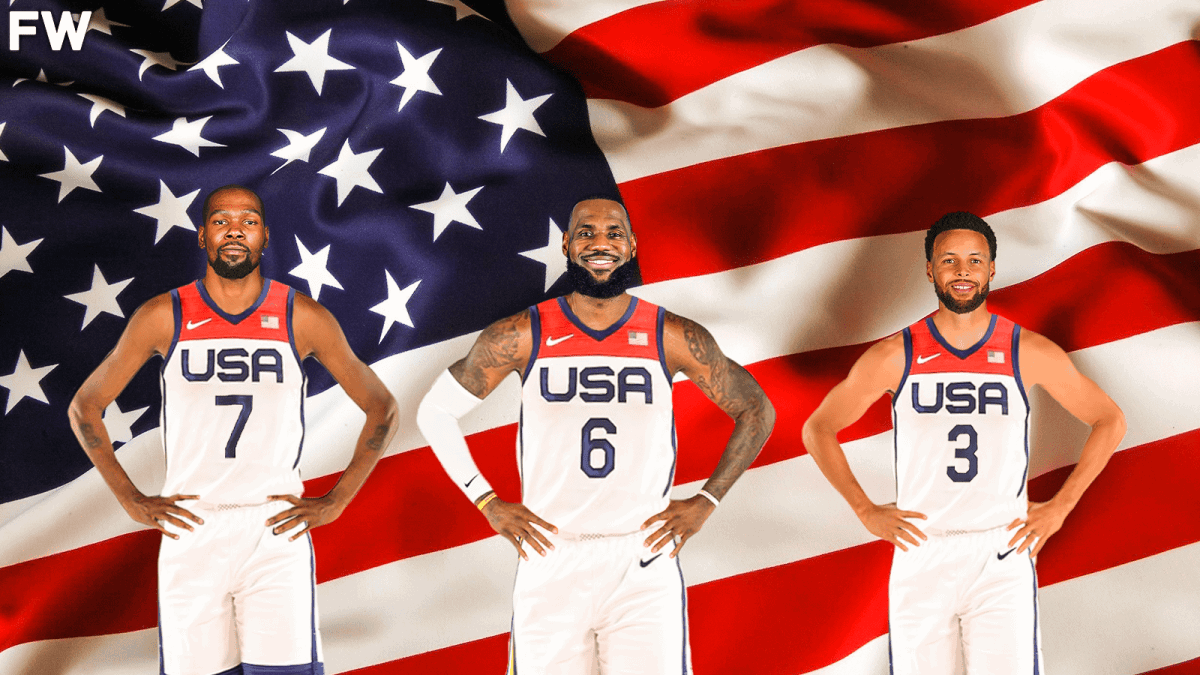 basketusa's tweet photo. 🚨 D'après @ShamsCharania, LeBron James serait prêt à jouer pour Team USA 🇺🇸 lors des JO 2024.

Kevin Durant, Stephen Curry, Anthony Davis, Jayson Tatum et Draymond Green pourraient notamment l'accompagner.

Devin Booker, Damian Lillard, Kyrie Irving et De'Aaron Fox seraient également intéressés.

🔥🔥🔥