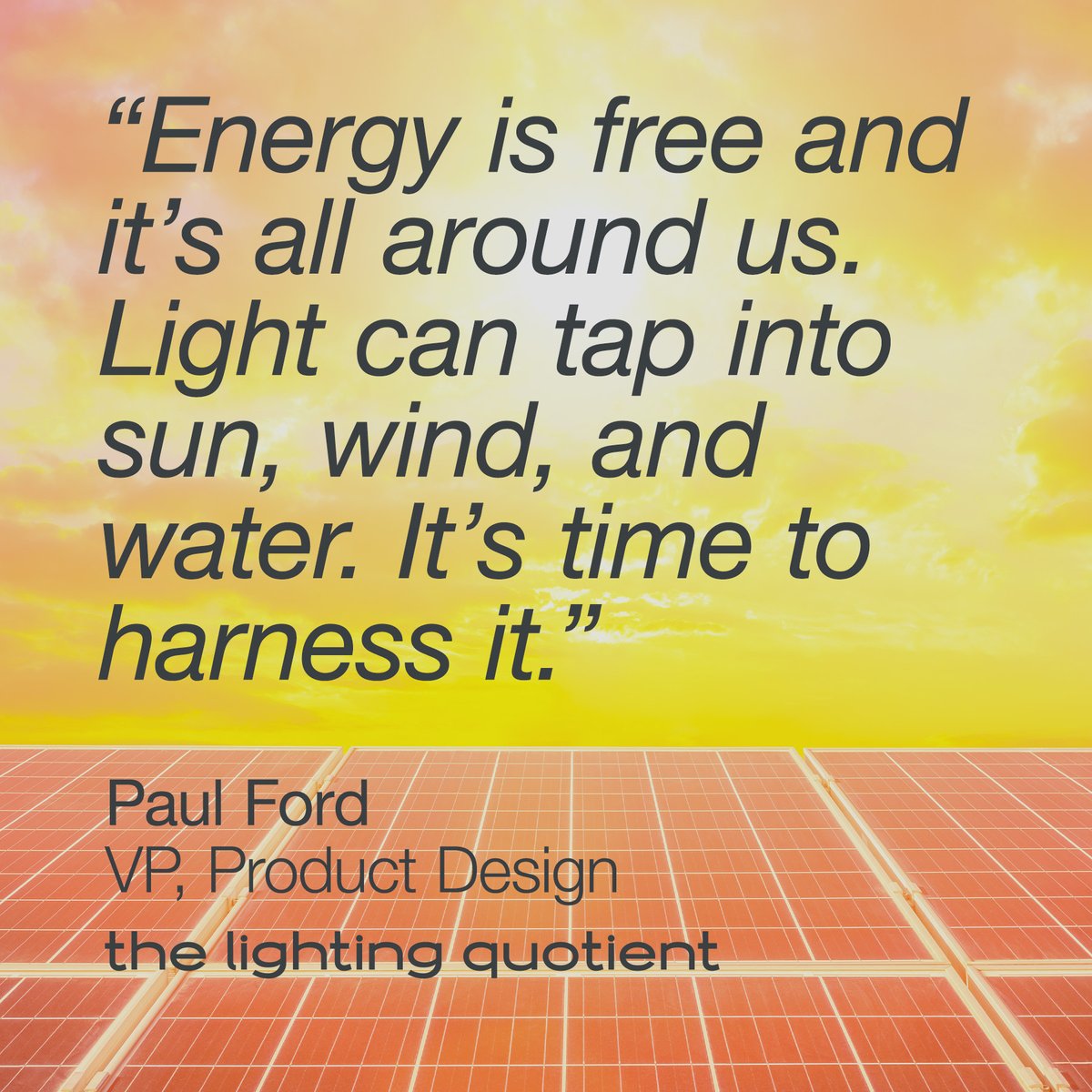 The emergence of DC microgrids marks the development of super-sustainable lighting solutions.
What efforts are you making to harness clean energy?

#sustainability #energy #cleanenergy #solar #windpower #lighting #lightingdesign