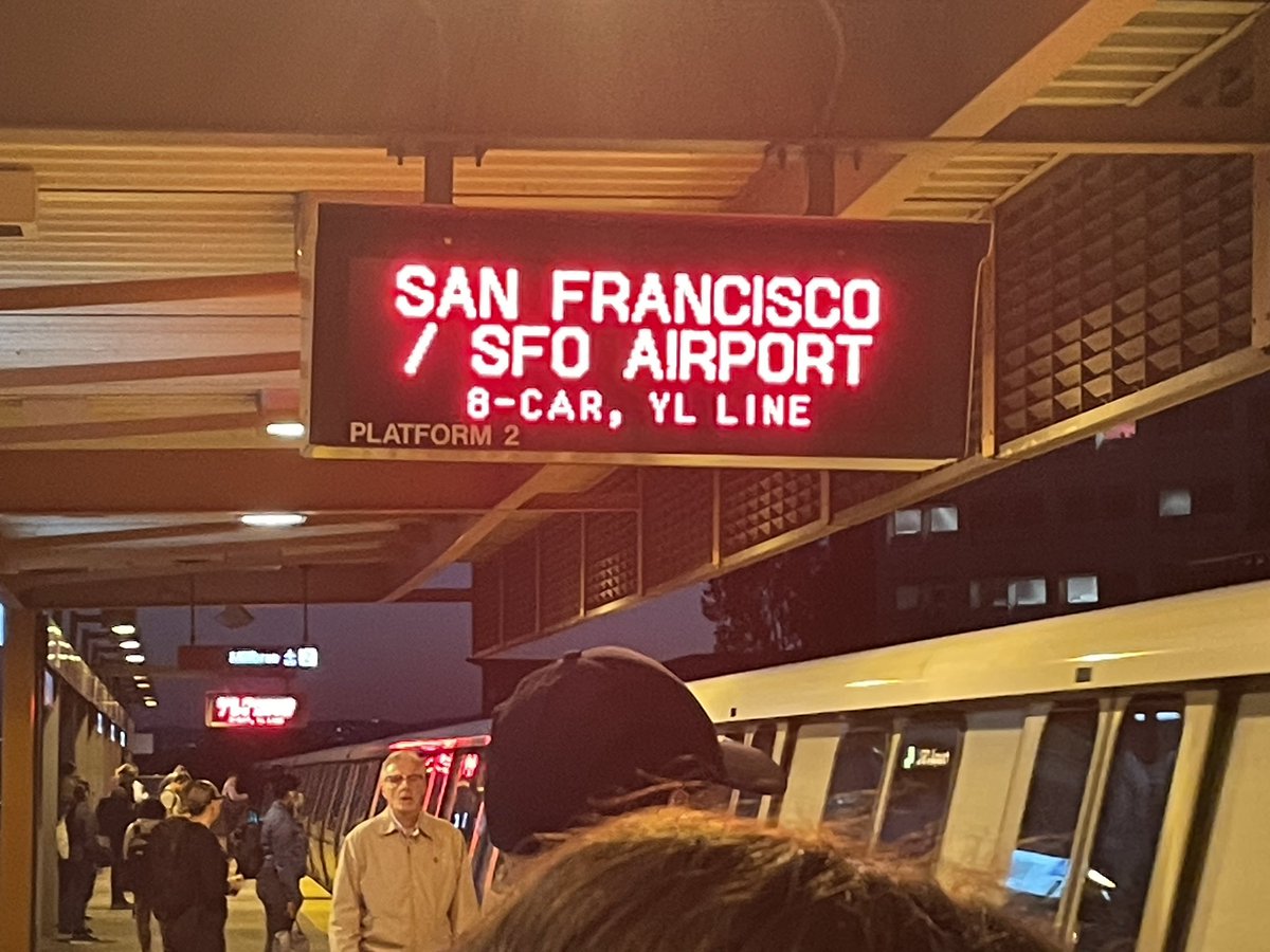 We’ve updated the platform signs to show the line color abbreviation! The automated overhead announcements also call out the color of the line and destination. With every train being a new train, we no longer need to note if it is a 2 door or 3 door train, freeing space up.