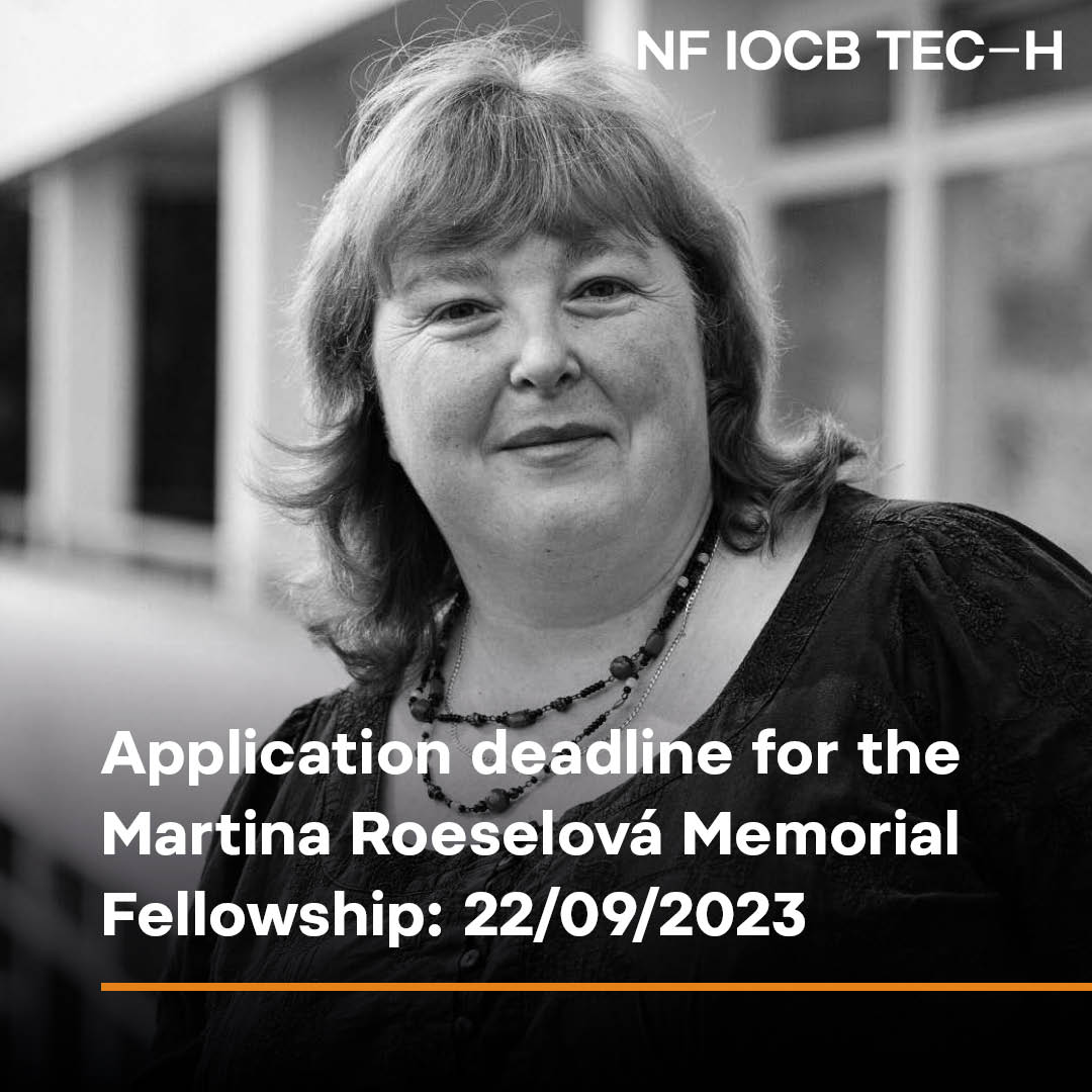 Last two weeks to apply for the 2024 Martina Roeselová Memorial Fellowship that helps young scientists in the field of natural sciences in the Czech Republic balance scientific work with care for preschool-age children.

Deadline: 22/09/2023

Learn more: nf-iocbtech.cz/en/fellowship/
