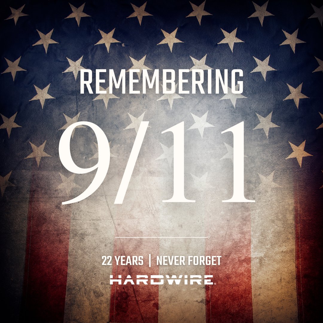 22 Years. We remember all the brave souls, all the families altered, and the union America showed, coming together to support the injured and fallen. Everyday, we remember. Everyday, we work to protect. In solidarity, we continue to stand. 9/11/01