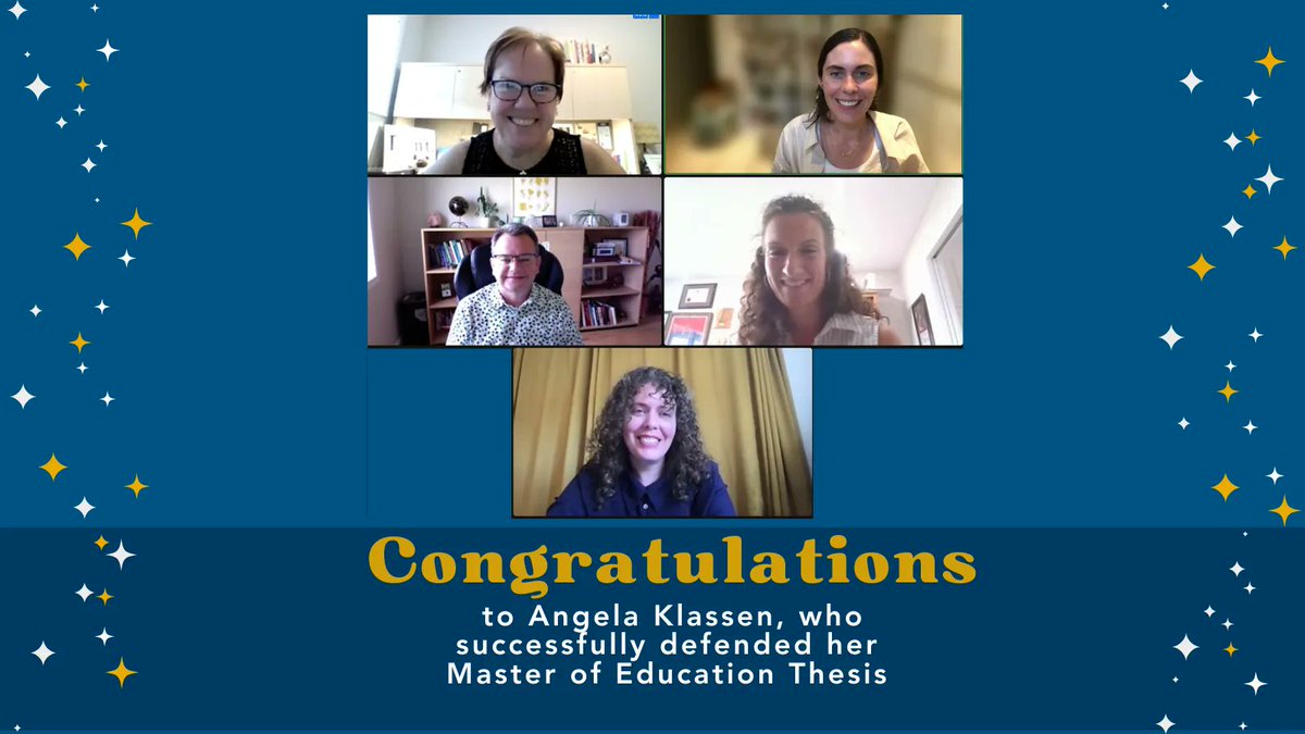 Best Wishes &amp; congratulations to Angela Klassen, who successfully defended her Master of Education Thesis August 31🎉 

Thesis title: Isolation, Loneliness and Hope Amont Older Adults Living Alone in Rural Southern Manitoba 

Third row:
M.Ed. Thesis Student:  Ms Angela Klassen