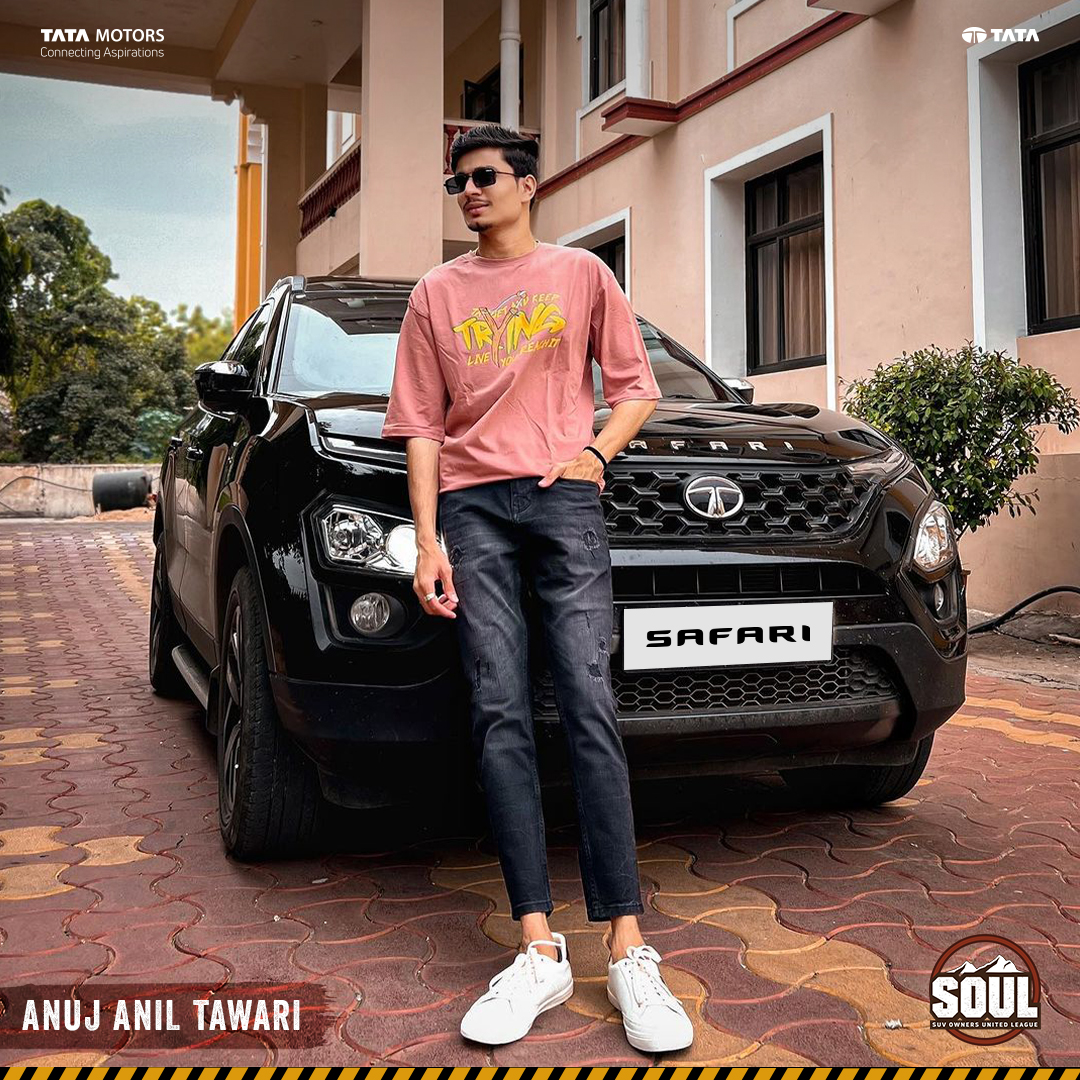 TataMotors_Cars's tweet photo. Putting your A-game on display 🔥​

​#DriveWithSOUL #ConnectWithSOUL #Safari #TataSafari #ReclaimYourLife #TataMotorsPassengerVehicles https://t.co/6x1bHZ2fgV