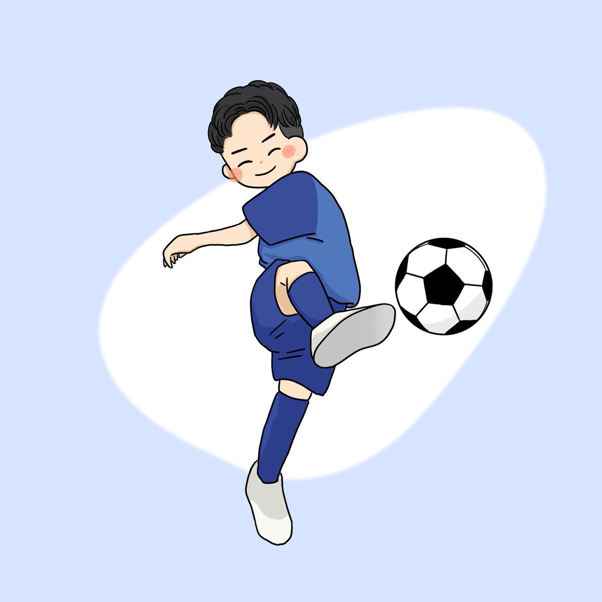 nobumacB's tweet photo. 描いて頂いた😊
似てる？
こんなに可愛くないか🤣 https://t.co/OfKptN37P5