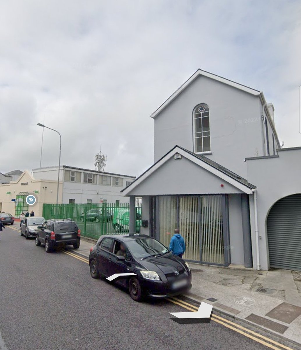 <a href="/FearStairLmk/">Dr Paul O'Brien</a> The old Presbyterian church, Edward Street Tralee. Demolished in 1974. Replaced with a car park for the Tralee general post office. This is vandalism, desecration; the destruction of the unique to be replaced either the ugly and the prefabricated. The 20th century ruined Ireland.