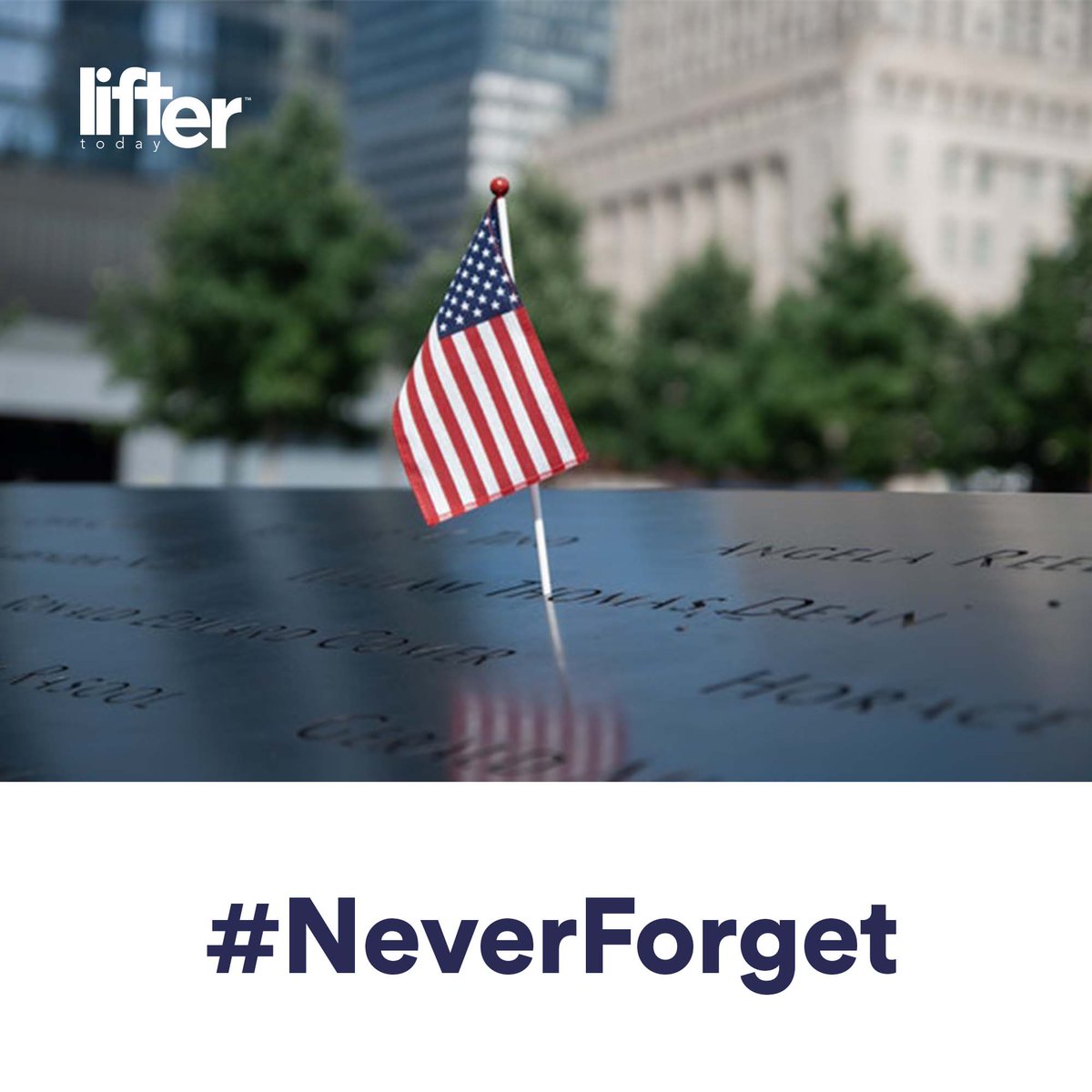 RCAInspiration's tweet photo. Today, we are honoring all of the heroes, rescuers, and families impacted on this day. 🇺🇸 #September11 #NeverForget https://t.co/yUhKARTarh