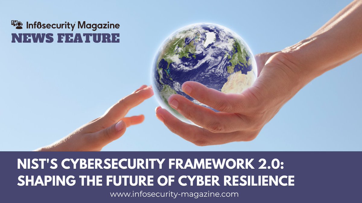 InfosecurityMag's tweet photo. Dive into the Future of Cyber Resilience with NIST's Cybersecurity Framework 2.0: https://t.co/9o3PmKY3Zw Discover key changes like the 'Govern' pillar and its expanded scope in this article.
#NIST #Cybersecurity #CSF2 #CyberResilience https://t.co/hE7JSNUcxn
