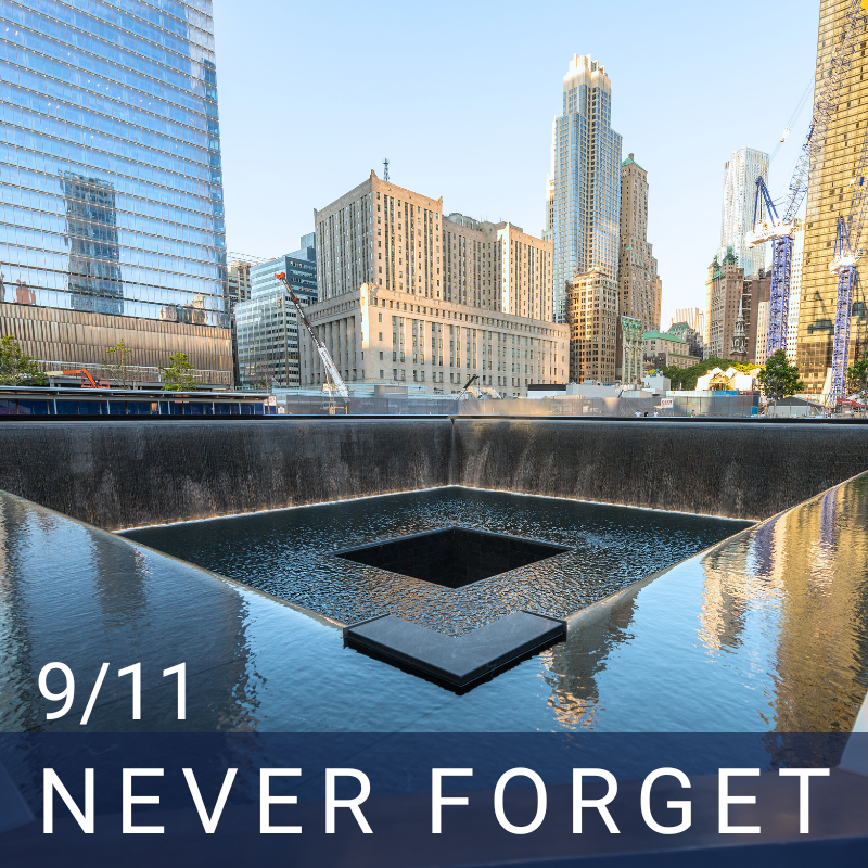 “September 11 impressed upon us that life is a precious gift….And I think we all have a duty to devote at least a small portion of our daily lives to ensuring that neither America nor the world ever forgets September 11.” - Bill Frist
#NeverForget #NeverForgotten