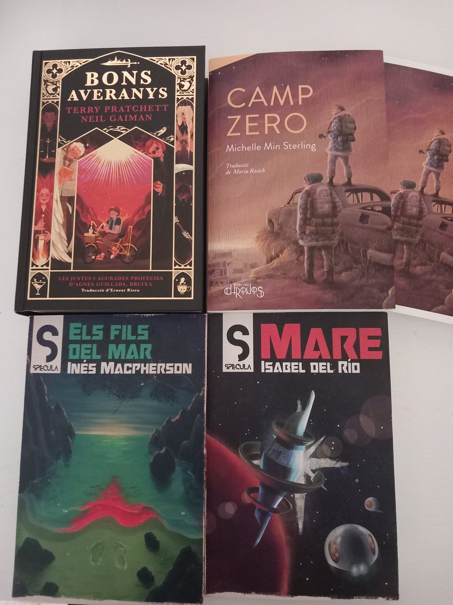 MerceAlos's tweet photo. Doncs ja m'he firat a #LaSetmana23 ... cap a #lapila 😅😅
@SpeculaLlibres @MaiMesLlibres @Chronos_cat https://t.co/CSnN4VL0nZ