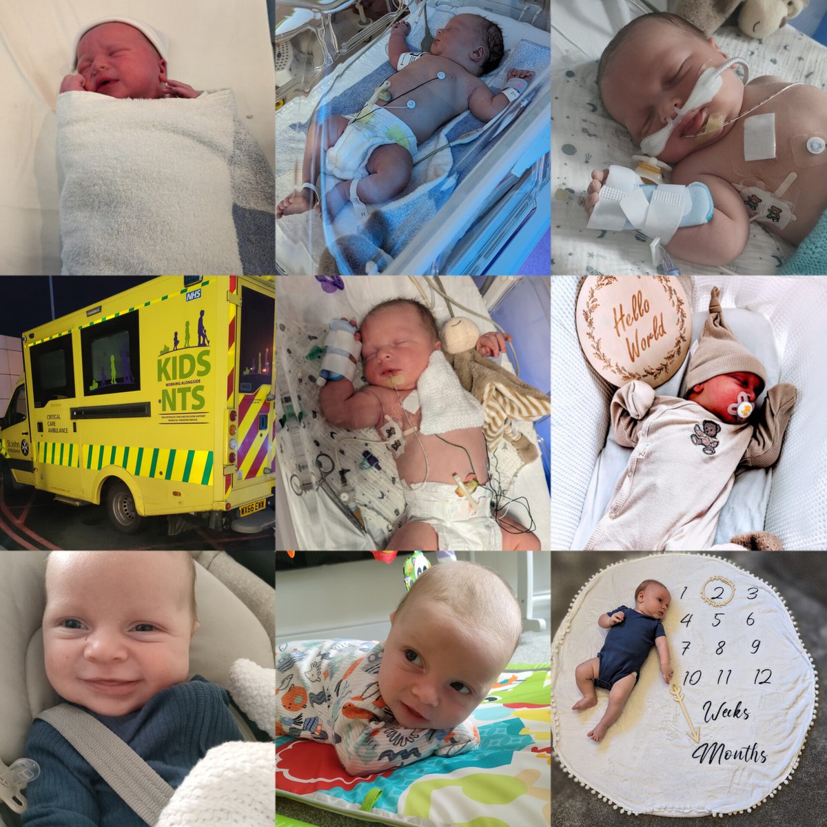 During #NICUAwarenessMonth I would like to thank <a href="/Neonatal_Dudley/">Neonatal Unit - Dudley Group NHS</a> and the neonatal unit <a href="/RWT_NHS/">The Royal Wolverhampton NHS Trust 🏥</a> for helping our beautiful boy 💙 he wasn't the tiniest baby there (yes he was the biggest) but he needed their help and we will be forever grateful for the amazing care he received 🙏