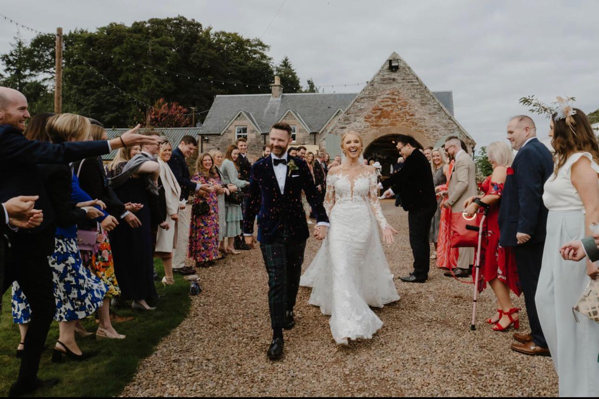 Happy first wedding anniversary to <a href="/ScottishPower/">ScottishPower</a> Adam McLay &amp; his wife Kayleigh. 💙

The couple marked the occasion by joining with friends Donald Wilson &amp; Nick McNally to cycle from Land's End to John O'Groats, raising more than £13k for <a href="/CR_UK/">Cancer Research UK</a> #TogetherWeAreBeatingCancer