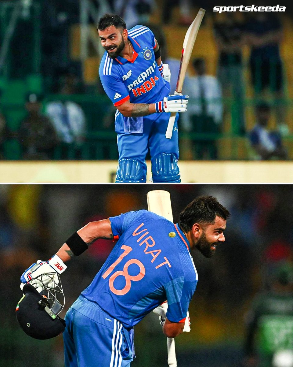 Sportskeeda's tweet image. Virat Kohli and his iconic celebrations ❤️

#ViratKohli #PAKvIND #AsiaCup2023 #SportsKeeda
