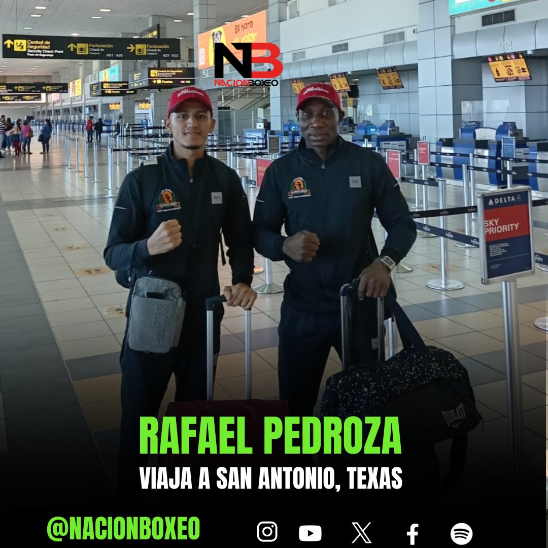 El clasificado mundial #5 de la AMB en la categoría Supergallo el panameño <a href="/generalpedroza/">Rafael El General Pedroza</a> viaja a San Antonio, TX🇺🇸 para lo que será su debut internacional este viernes 15 de septiembre ante Ramón Cardenas🇺🇸 en el Boeing Center at Tech Port.  #nacionboxeo