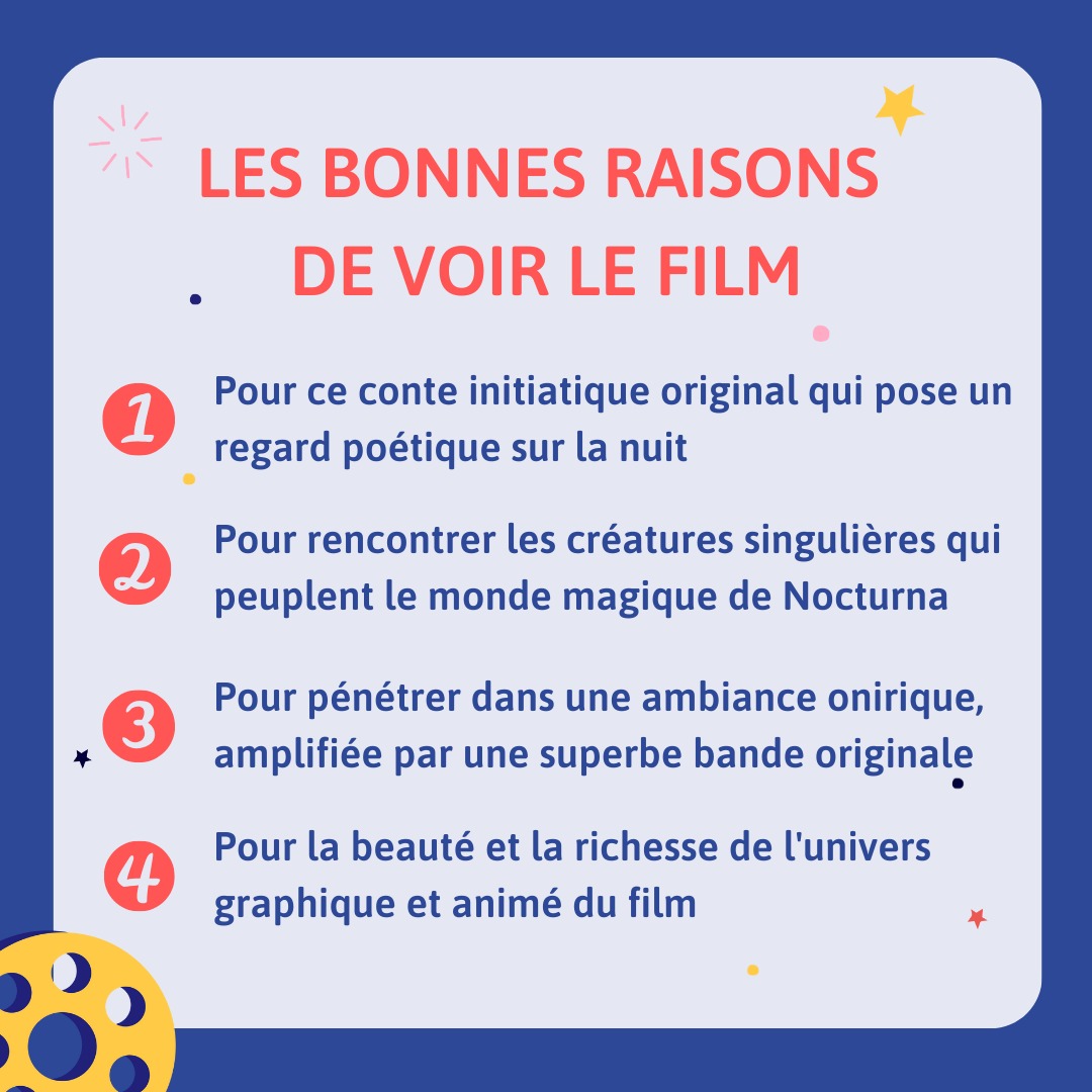 Pour bien commencer la semaine, plongez dans ce film doux, drôle et onirique qui vous entraîne dans le monde magique de la nuit 🌠

Nocturna, la nuit magique, à partir de 6 ans sur Benshi.

#Benshi #Cinéma #MondayMotivation